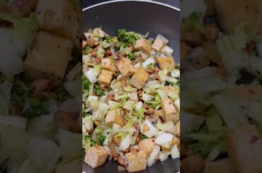 Tofu Broccoli Salad | Healthy Recipe | Easy Breakfast #recipe #cooking #food #salad #healthy