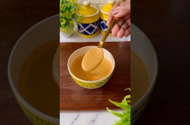 Super tasty & healthy salad dressing recipe #ytshort #ytviral #salad #sauce