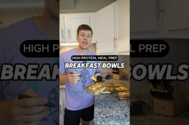 High Protein Breakfast Bowls Recipe #shorts