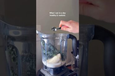 What I eat in a day: healthy, high-protein, and realistic!
