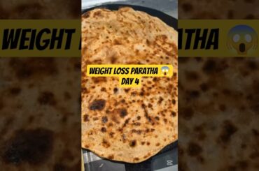 Day 4 Weight Loss Series fruit talking banaya healthy aloo cheese paratha #shorts #shortsfeed #food