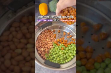 The ultimate high protein salad bowl #healthysalad #proteinsalad #proteinsaladrecipe #weightlossdiet