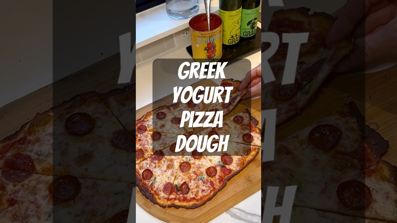 Greek yogurt pizza dough Greek yogurt pizza dough