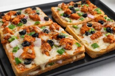 Breakfast Idea for Every day! Simple Easy Delicious Chicken Bread sandwich healthy breakfast Recipe