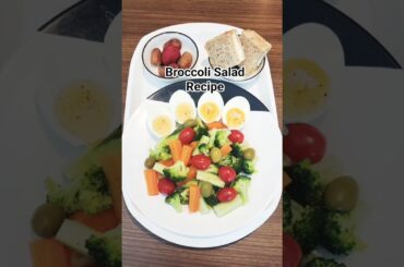 Healthy Broccoli Salad Recipe | Easy Protein-Rich Vegetable Salad,Healthy Salad recipe #shorts.