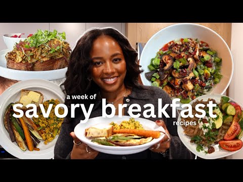 a week of healthy and savory breakfast ideas | plant-based a week of healthy and savory breakfast ideas | plant-based