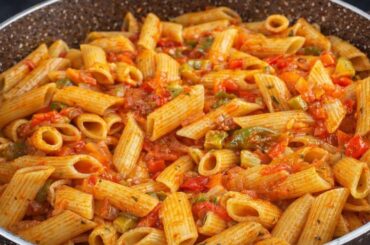 Easy Vegetable Pasta Recipe | Quick & Healthy Dinner