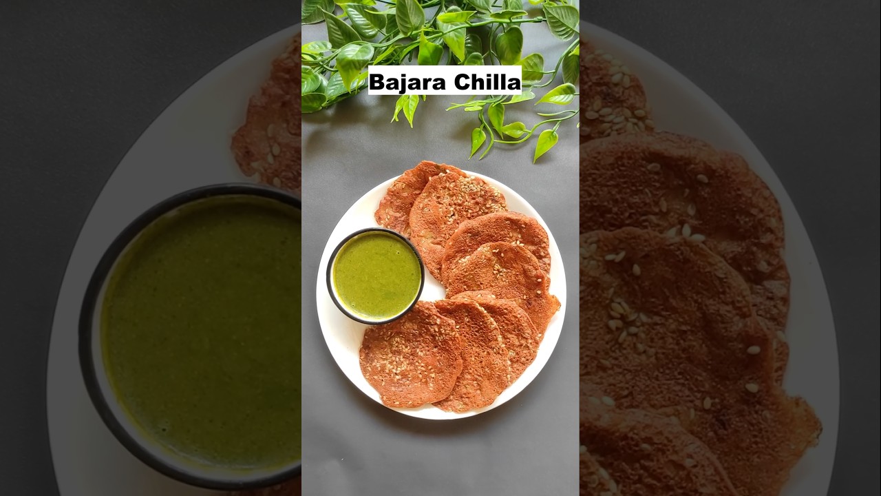 Healthy Bajara Chilla For Weight Loss | Healthy Breakfast Ideas #shorts #shortvideo #bajarachilla Healthy Bajara Chilla For Weight Loss | Healthy Breakfast Ideas #shorts #shortvideo #bajarachilla