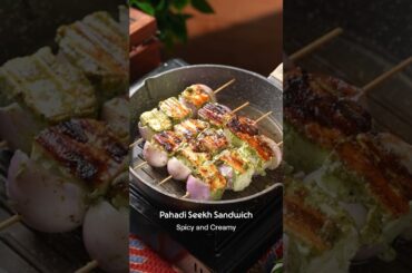 Pahadi Seekh Sandwich | Herby Paneer Sandwich Recipe | Easy & Delicious | Borosil