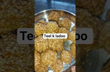 Teel k ladoo #shortsfeed #ytshorts #easy #Teel ladoo#shorts#vegetarianideas #indianfood