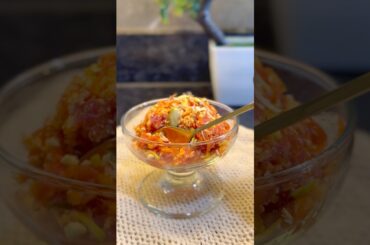 Healthy Gajar Ka Halwa | 120 Cal High Protein Winter Dessert | No Sugar, Low Ghee