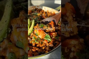 Ground turkey taco skillet - RECIPE IN DESCRIPTION