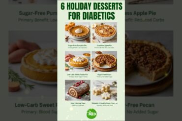 6 Holiday Desserts Diabetics Can Eat Without Spiking Blood Sugar