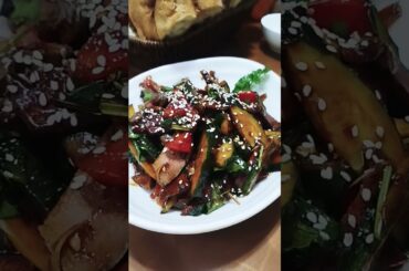 Restaurant-Style Salad#Salad Like in a Restaurant#shortsvideo #deliciouspizza