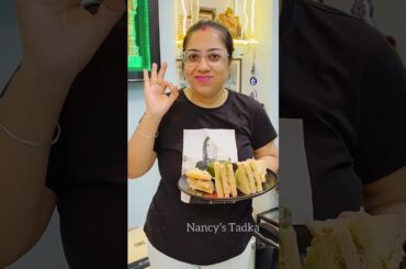 Healthy Breakfast #veg #sandwich #healthy #evening #snack #food #shortvideo #viralvideo #recipe #yt