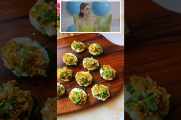 Healthy Cucumber Bites Recipe | Snacks Recipe #shorts #shortsfeed #snacks