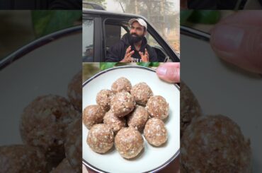 Fitness Coach Nitesh Soni's SECRET Sugar-Free High Energy Laddu Recipe #shorts #easyrecipe #healthy