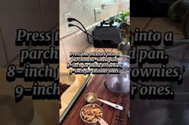 Healthy No-Bake Brownies | Naturally Sweetened with Dates #shorts #healthydessert #nosugardessert