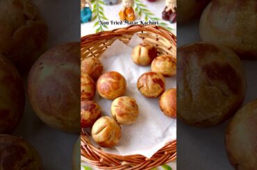 Non Fried Matar Kachori | Crispy Healthy Kachori Without Deep Frying #shorts