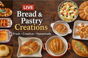 Live Baking Showcase: Innovative Bread & Pastry Recipes | Delicious, Healthy & Easy at Home