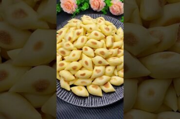 Simple ingredients. No oil. Easy and yummy snack recipes. How to make biscuit at home. Simple pastry