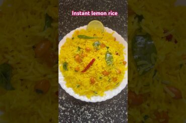 Lemon rice#food #viralshort #recipe #lemonrice #karnataka #healthy #peanut #shorts #music