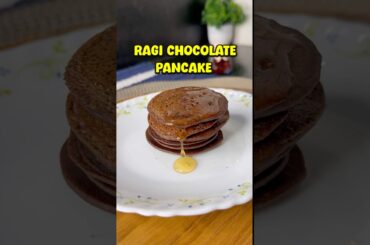 Ragi Chocolate Pancake Recipe For Babies/ Toddler 1 year+( Baby Healthy Food Recipe) #shorts