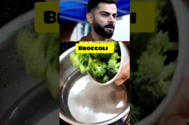 Virat Kohli's healthy salad #healthy #broccoli #recipe #shorts #ytshorts #thefittaste