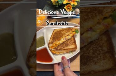 Creamy Veggie Sandwich | Kids’ Favorite #trending #viral #recipe #sandwich #shorts #cooking