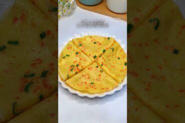 5 Minute Healthy Breakfast |Super Soft Omelette |Kids Favourite Morning Recipe #omelette #viralvideo