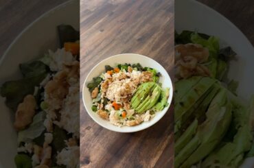 the salad I have been obsessing over! #healthylunch #healthylunchideas #wellnessjourney