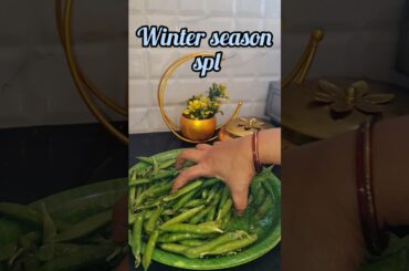 Green peas ||healthy evening snacks green batanilu Winter season spl  #youtubeshorts