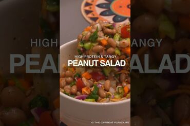 High Protein & Tangy Salad Recipe  | Peanut Chat Recipe | Weight Loss Salad #salads #proteinrecipes