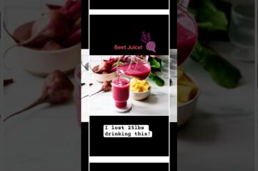 This beet drink helped me lose 25lbs!in 6months. #easyrecipe #lowcaloriefoods #loseweightfast