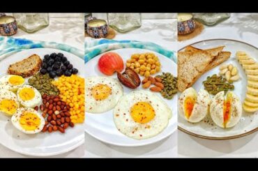 7 Days healthy & high protein breakfast ideas.