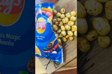 Healthy and Guilt free Blue Lays Makhana | Blue lays makhana recipe #shorts #viralvideo