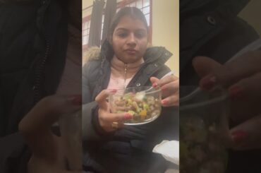 Ajj me healthy salad banaya te Hospital chaa nal khaya #minivlog #shorts | song | punjabi #ai #vlog
