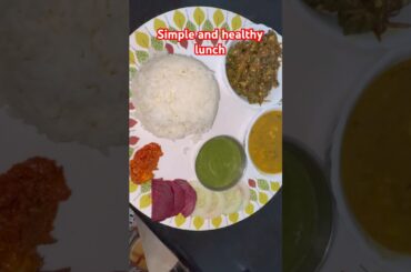 Healthy Homemade Lunch | 12 January 2026 | Simple Indian Meal