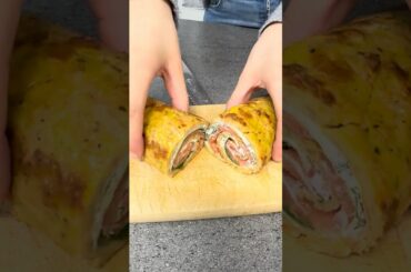 Tortilla con verduras #short #realfood #healthyrecipes