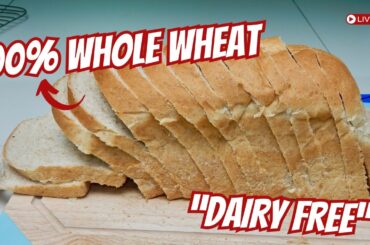 Healthiest Bread You’ll Ever Make (Whole Wheat + No Dairy) || Christmas Edition