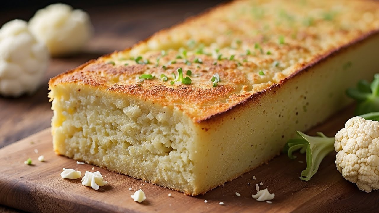 Low Carb Cauliflower Bread Recipe | Delicious and Healthy Bread Alternative Low Carb Cauliflower Bread Recipe | Delicious and Healthy Bread Alternative