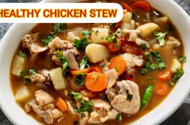 Healthy Chicken Stew Recipe|Light & Nutritious Meal|Perfect For Weightloss| One-pot Easy Dinner Idea
