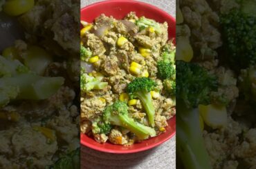 High-Protein Egg, Broccoli & Corn Breakfast | Healthy & Quick Morning Recipe