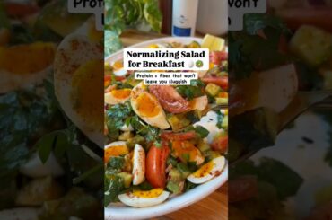 Breakfast Egg Salad (Healthy Egg Salad Recipe!) #breakfastrecipe #eggsalad