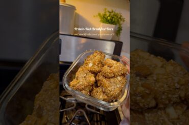 Kid-friendly and adult-approved Protein Breakfast/Snacks Bar #healthysnacks #energybars #kidsrecipe