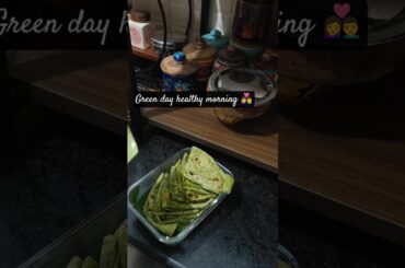 #minivlog 437# green recipe#healthy tiffin and lunch recipe #healthyfood #shortvideo #viral