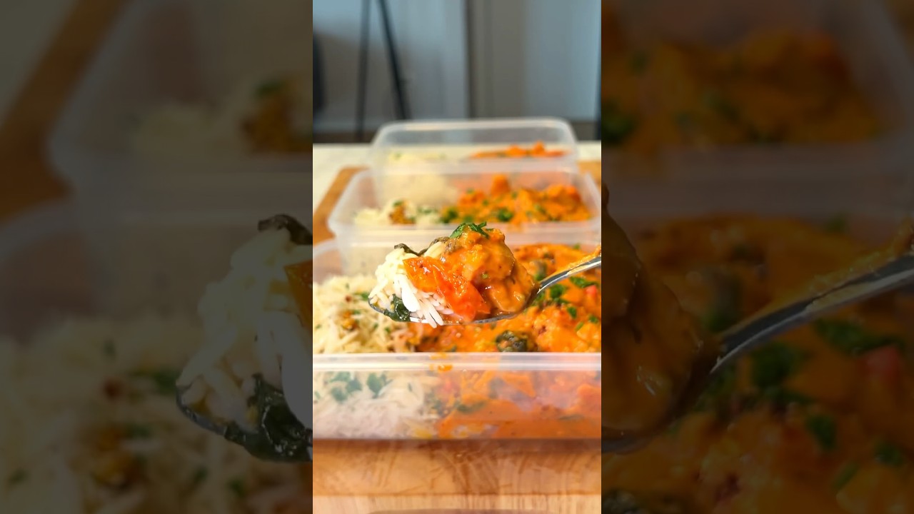 Easy High Protein Vegan Meal prep with tofu and rice Easy High Protein Vegan Meal prep with tofu and rice