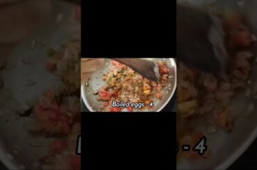 Boiled Egg Bhurji | Healthy Lunch & Dinner Idea | High Protein Egg Recipe