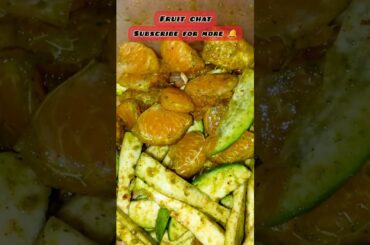 Fruit chat #motivation #shortsvideo #youtubeshorts #food #inspiration#guavachaat