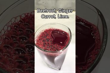 Powerful Detox Juice | Beetroot, Carrot, Ginger & Lime for Energy, Liver & Skin